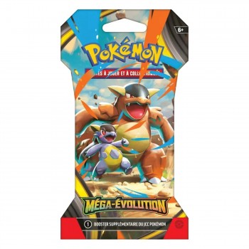 Pokémon Méga-évolution ME01 Sleeved Booster Pack papildymas 1 vnt. (prancūzų k.)